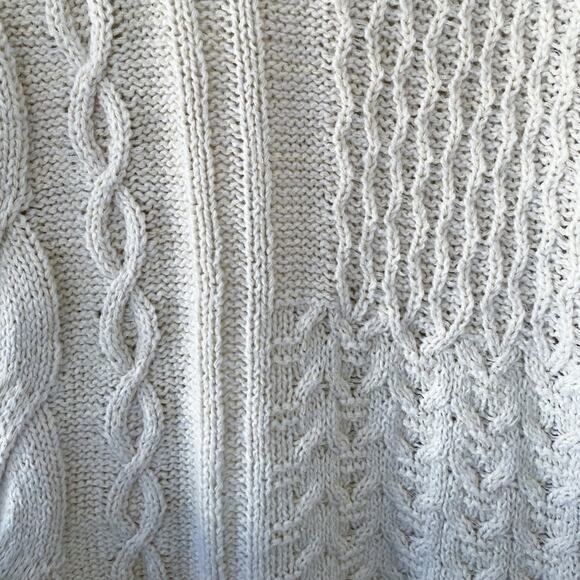 Solutions Cozy Knit Hoodie/Sweater Hybrid Size Medium EUC - Picture 8 of 12